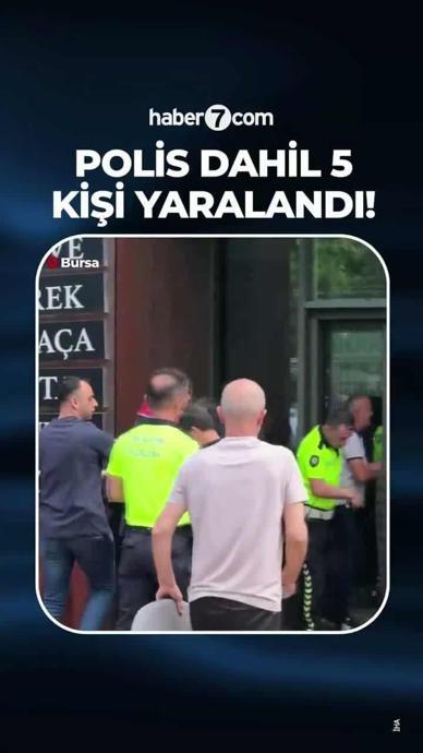 Trafik tartışmasında bı&ccedil;akla 4 kişiyi yaraladı!