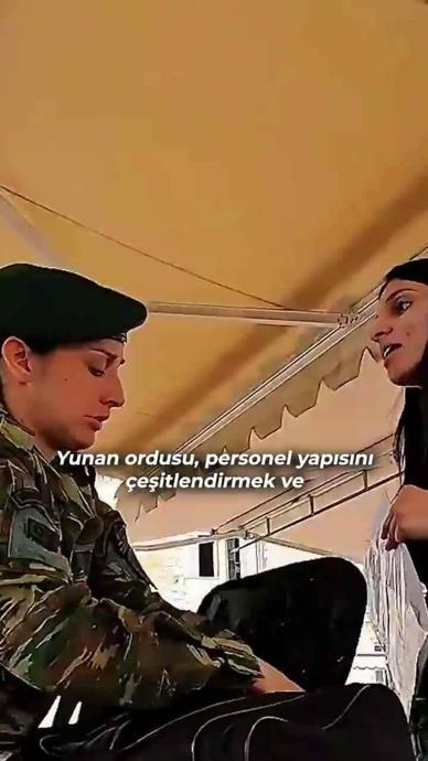 Yunan kadınlar neden g&ouml;n&uuml;ll&uuml; asker oldu? 
