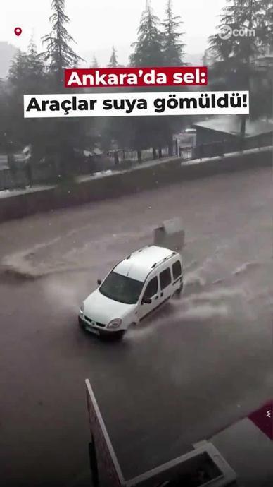 Ankara sular altında!