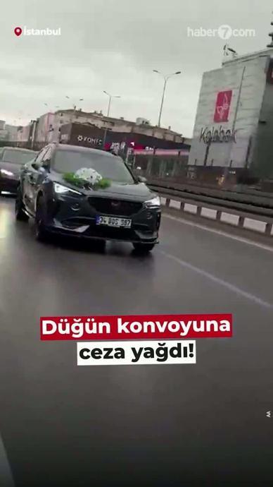 D&uuml;ğ&uuml;n konvoyu pahalıya patladı!
