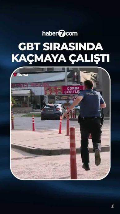 GBT sorgusunda ka&ccedil;maya &ccedil;alıştı: 'Şansımı denedim'
