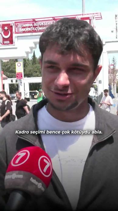 Vatandaşların milli takım değerlendirmeleri