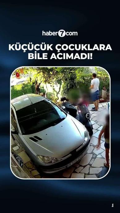 K&uuml;&ccedil;&uuml;c&uuml;k &ccedil;ocuklara bile acımadı!