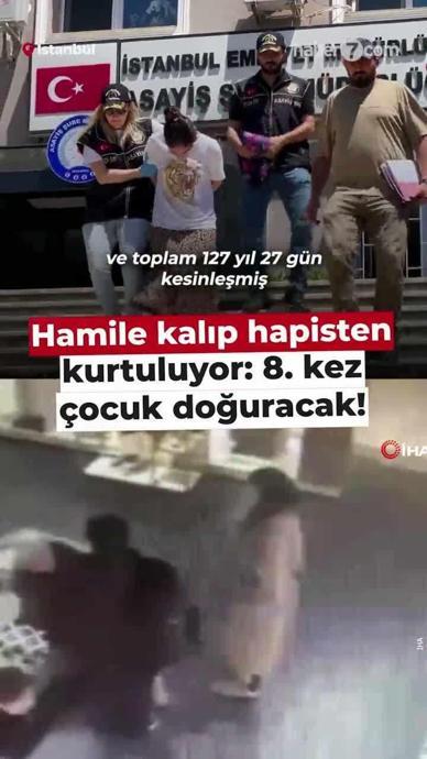 Hamile kalıp hapisten kurtuluyor!