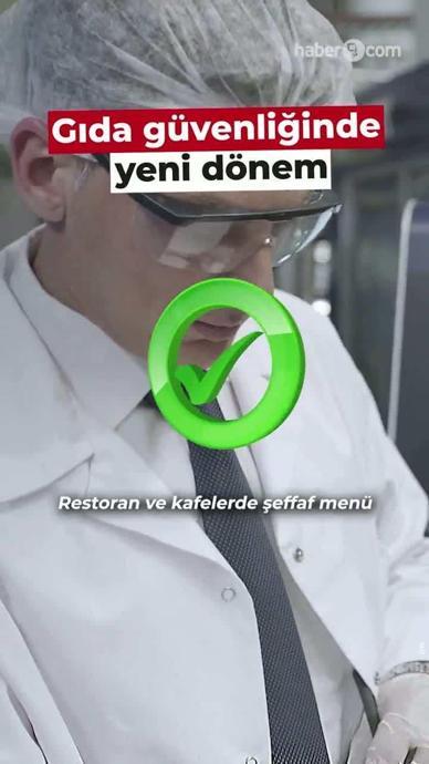 Restoranlarda şeffaf men&uuml; d&ouml;nemi başladı