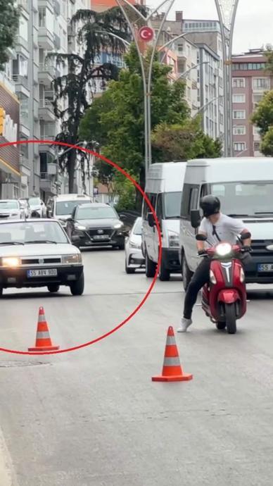 Denetimini g&ouml;r&uuml;nce geri ka&ccedil;tı!