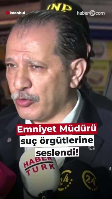 Emniyet M&uuml;d&uuml;r&uuml; su&ccedil; &ouml;rg&uuml;tlerine seslendi