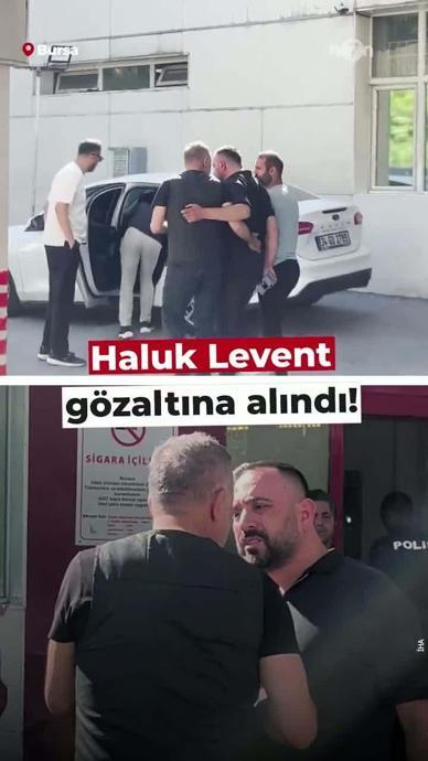 Haluk Levent g&ouml;zaltında!