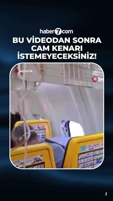 U&ccedil;akta korkun&ccedil; olay