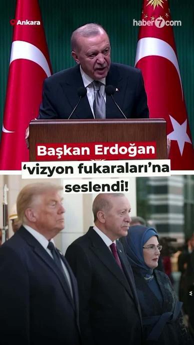 'Vizyon fukaraları'na cevap!