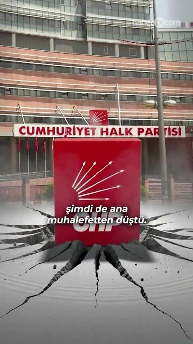 CHP ana muhalefetten de d&uuml;şt&uuml;!