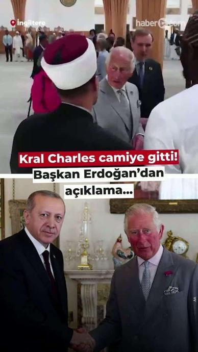 İngiltere Kralı camiyi ziyaret etti!