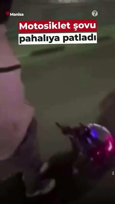 Motosiklet şovu pahalıya patladı!