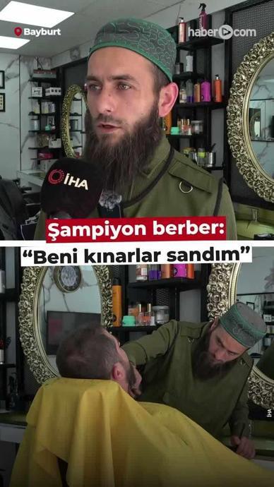 "Takke ve sakalımla beni kınarlar sandım"