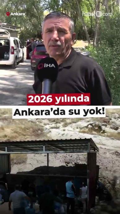 2026 yılında Ankara'da su yok!