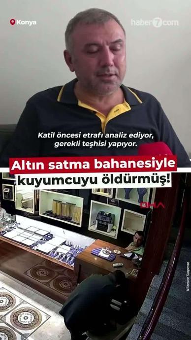 Altın satma bahanesiyle kuyumcuyu &ouml;ld&uuml;rm&uuml;ş!