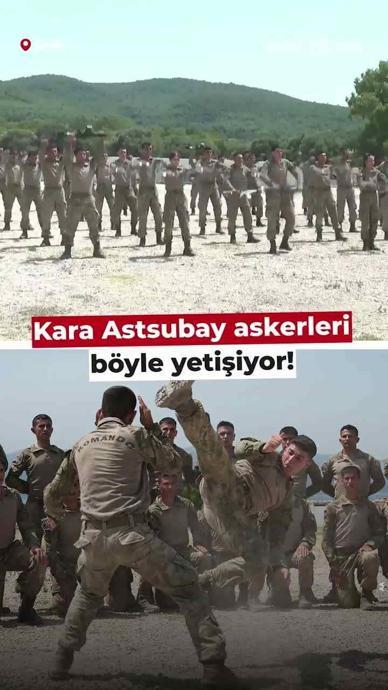 Askerler b&ouml;yle yetişiyor!