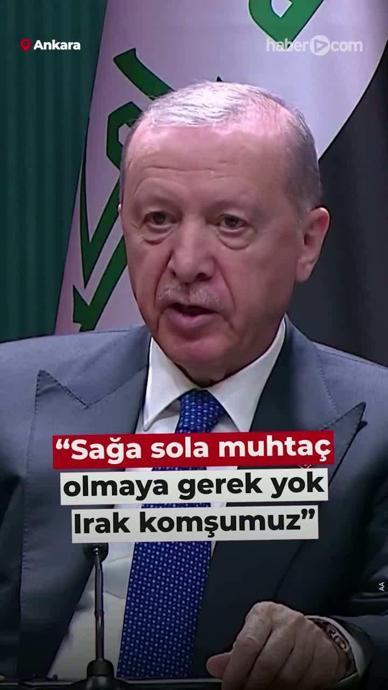 "Sağa sola muhta&ccedil; olmaya gerek yok"