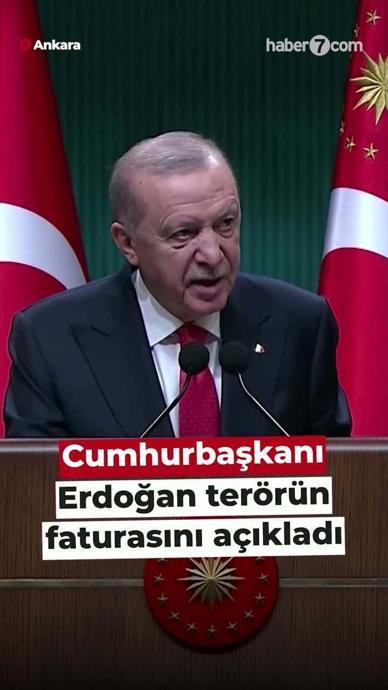 İşte ter&ouml;r&uuml;n &uuml;lkemize faturası!