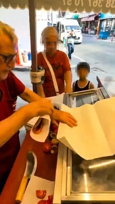 Sinirli satıcının tezgahı kaldırıldı