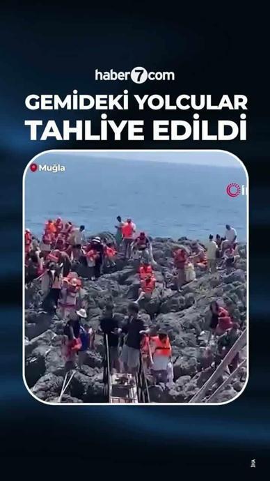 100 yolcu tahliye edildi!