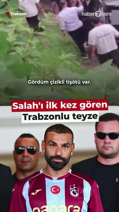 Salah g&ouml;ren Trabzonlu teyze