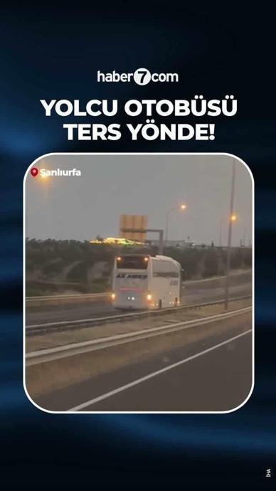 Ters y&ouml;nde giden otob&uuml;s korkuttu!