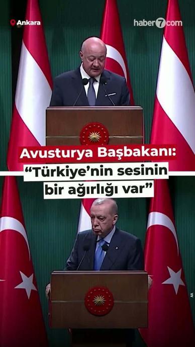 "T&uuml;rkiye'nin sesinin bir ağırlığı var"
