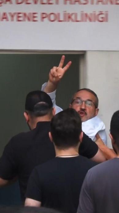 ultrAslan liderinden &Ouml;calan sloganı!
