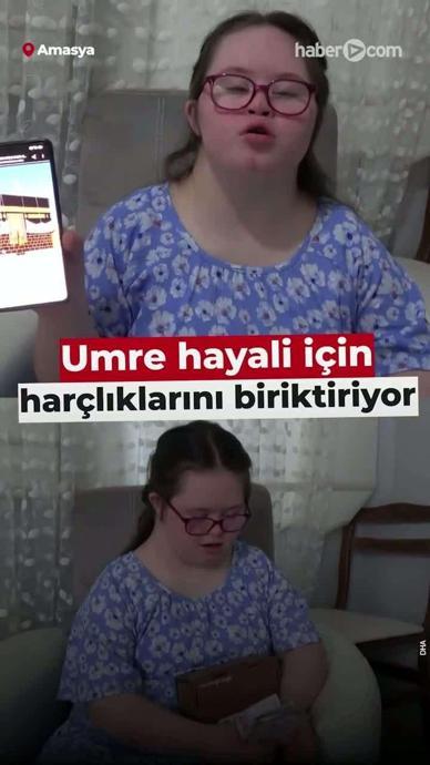 Umre hayali i&ccedil;in para biriktiriyor!