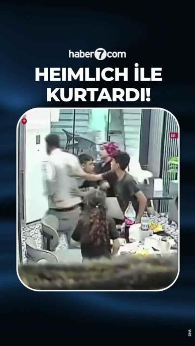 &ldquo;Yetişin&rdquo; dediler, restoran sahibi kurtardı