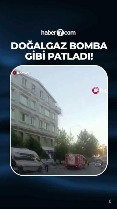 Doğalgaz bomba gibi patladı!