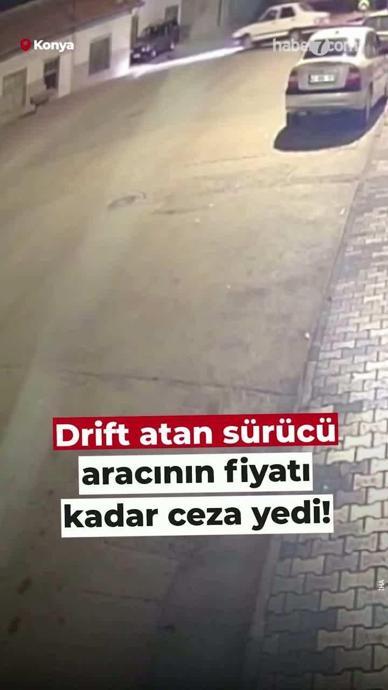 Aracının fiyatı kadar ceza yedi!