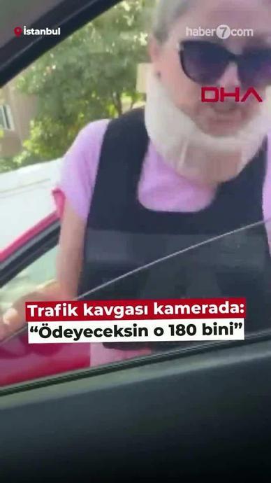 Bakırk&ouml;y'de 'beni sıkıştırdın' kavgası