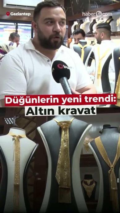 Yeni trend: Altın kravat