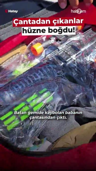Batan gemideki &ccedil;antadan &ccedil;ıkanlar h&uuml;zne boğdu!