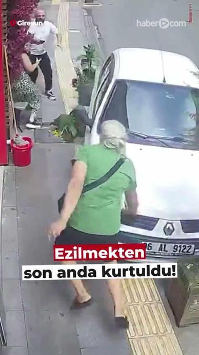 Ezilmekten son anda kurtuldu!