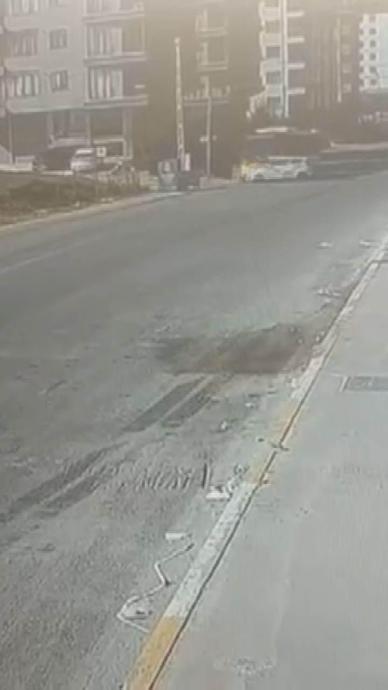 Korkun&ccedil; İETT kazası kamerada!