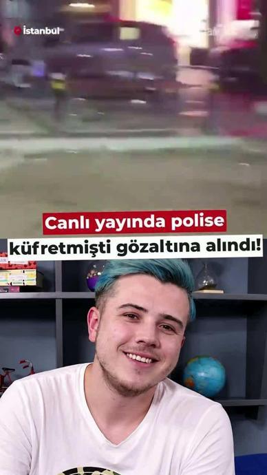 Polise k&uuml;fretmişti, g&ouml;zaltına alındı.