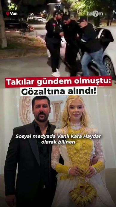 Vanlı Kara Haydar yakalandı!