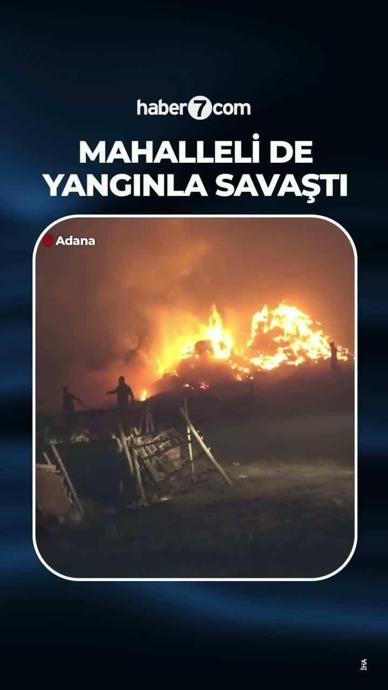Yangın yerleşim yerlerine yaklaştı!
