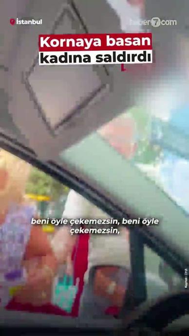 Kornaya basan kadına saldırdı