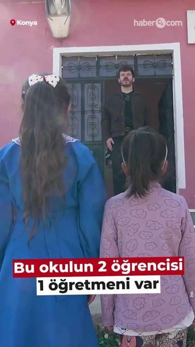 Bu okulda 2 &ouml;ğrenci ve 1 &ouml;ğretmen var!