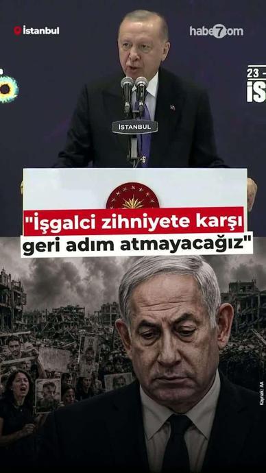 Erdoğan: İşgalci zihniyetin maskesini indirmekte