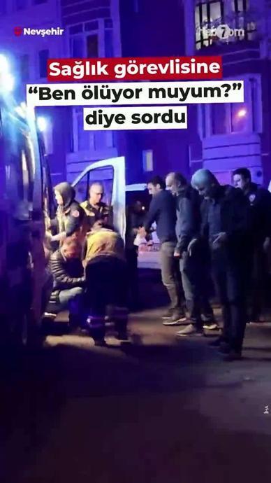 Aile i&ccedil;indeki kavga ambulansta bitti!