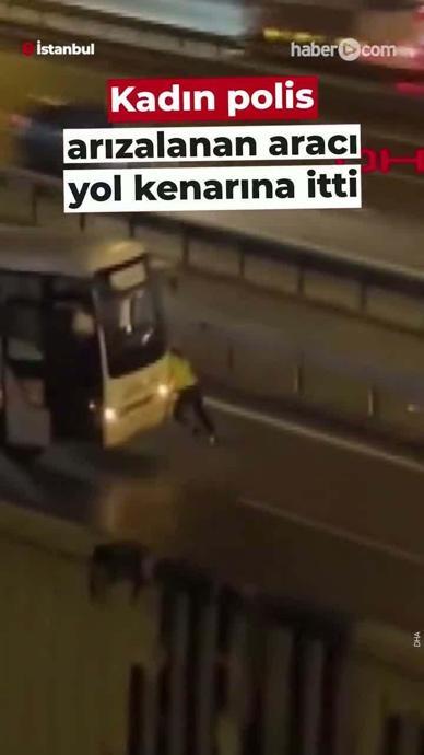 Trafikte dayanışma &ouml;rneği!