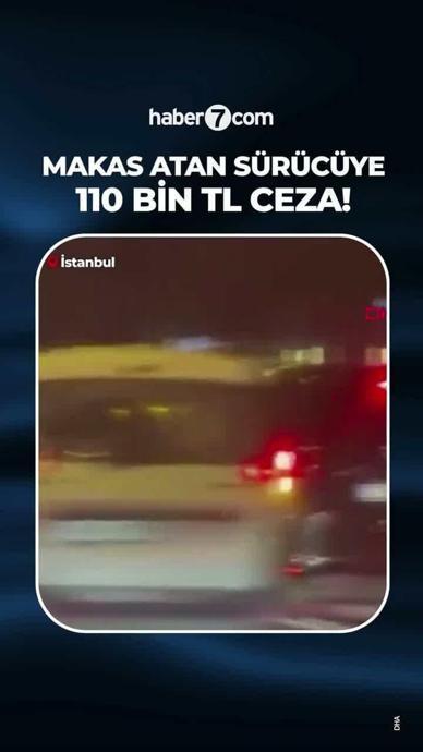 Trafikte makasın bedeli ağır oldu!