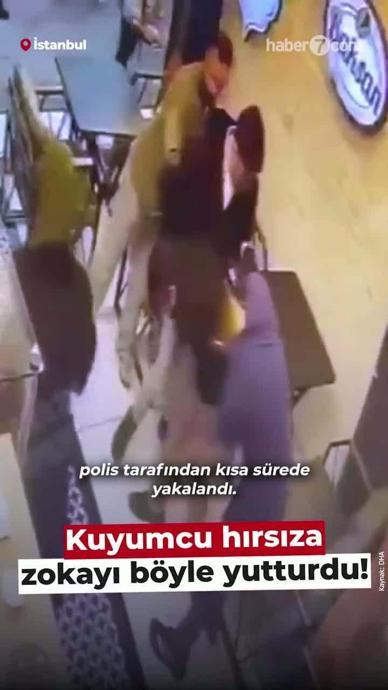 Kuyumcu, hırsıza zokayı b&ouml;yle yutturdu!