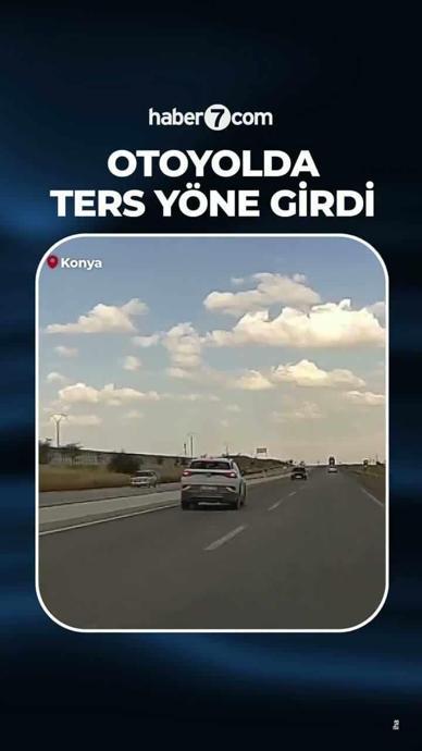 Ters y&ouml;ne giren ara&ccedil; dehşet sa&ccedil;tı!