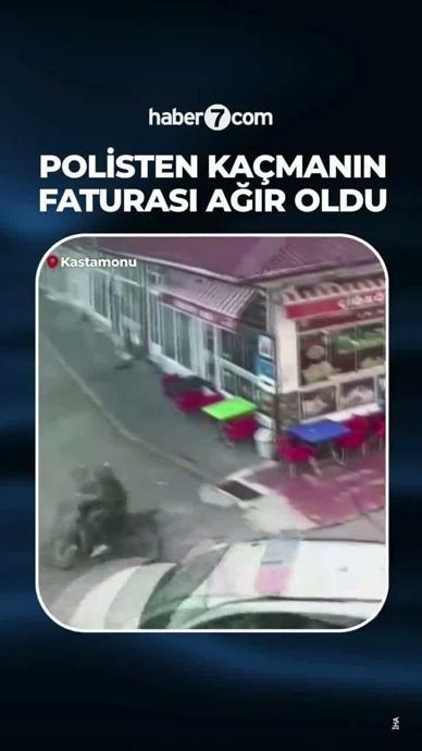 Polisten ka&ccedil;ınca 410 bin TL ceza yedi!